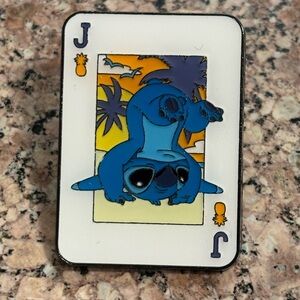 Loungefly Disney Pin - Lilo & Stitch - Stitch Joker Playing Card Disney Pin